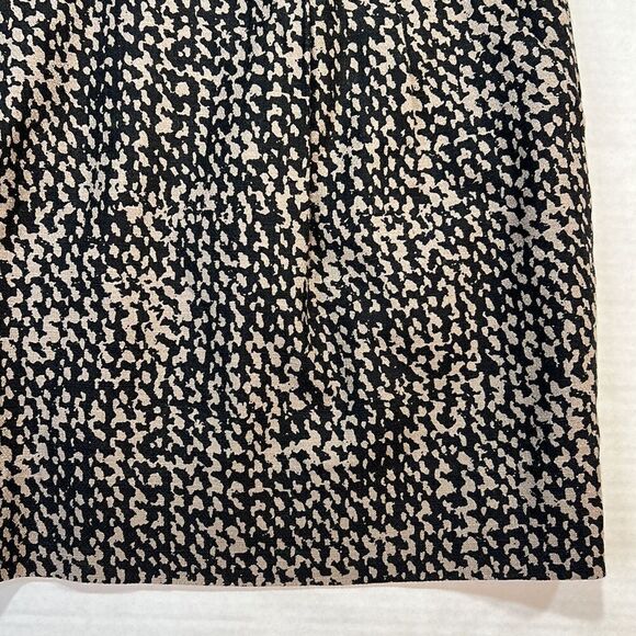 Gap Patterned Neutral Career Miniskirt 6 - Picture 6 of 9